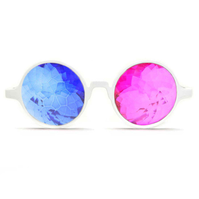 Live4This Clear Fractal Kaleidoscope Glasses