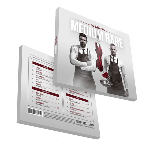FREQUENCERZ MEDIUM RARE ALBUM (SIGNED COPY)