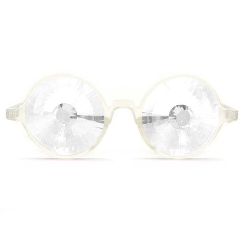 Live4This Clear Vortex Kaleidoscope Glasses