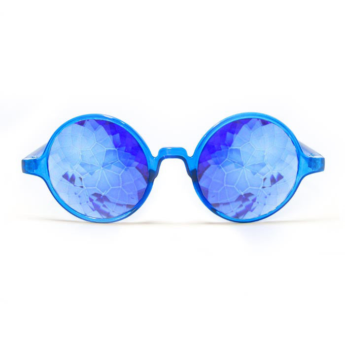Live4This Sapphire Fractal Kaleidoscope Glasses