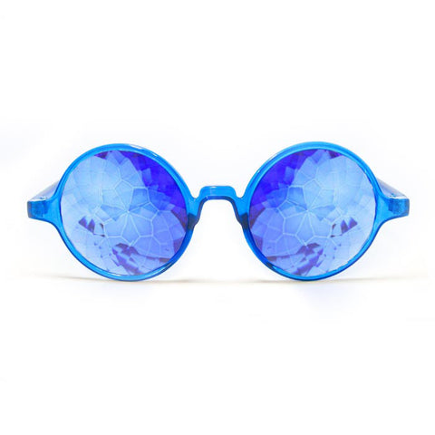 Live4This Sapphire Fractal Kaleidoscope Glasses