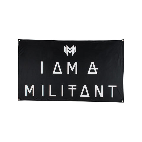 MINUS MILITIA - I AM A MILITANT FLAG